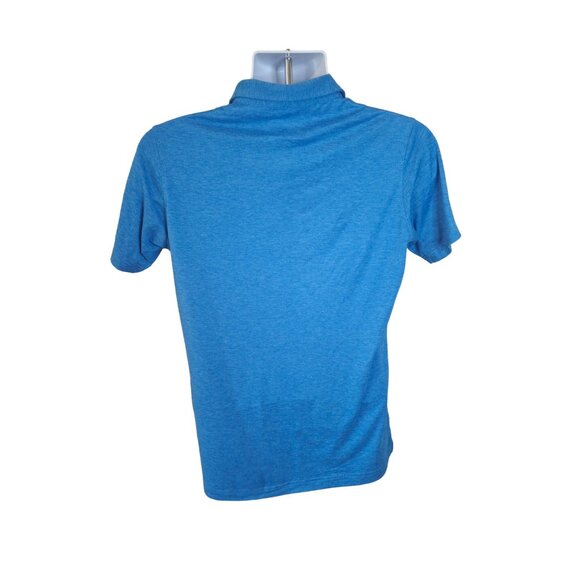 OObe Hydrovent PoloShort Sleeve Shirt Mens Medium Blue - Picture 3 of 9